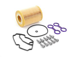 ES#2795799 - 6421840080KT2 - Oil Cooler Seal Kit - Level 2 - Includes all seals and hardware required to reseal your oil cooler - Includes oil filter - Genuine Mercedes Benz - Mercedes Benz