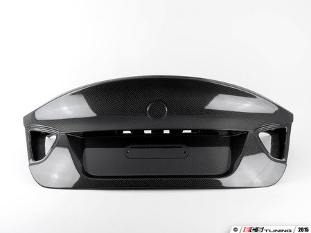 ES#2848942 - 008007ecs15A - CSL Style Complete Carbon Fiber Trunk Lid - E90 Pre-LCI - Get the legendary CSL look plus the benefits of lightweight carbon fiber. Reuses your factory trunk handle. - ECS - BMW