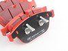 ES#520379 - DP31577C - Rear RedStuff Performance Brake Pad Set - (NO LONGER AVAILABLE) - A high performance street pad, featuring Kevlar technology - EBC - 
