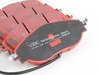 ES#2619773 - DP32127C - Front RedStuff Performance Brake Pad Set  - A high performance street pad, featuring Kevlar technology. - EBC - Audi Volkswagen