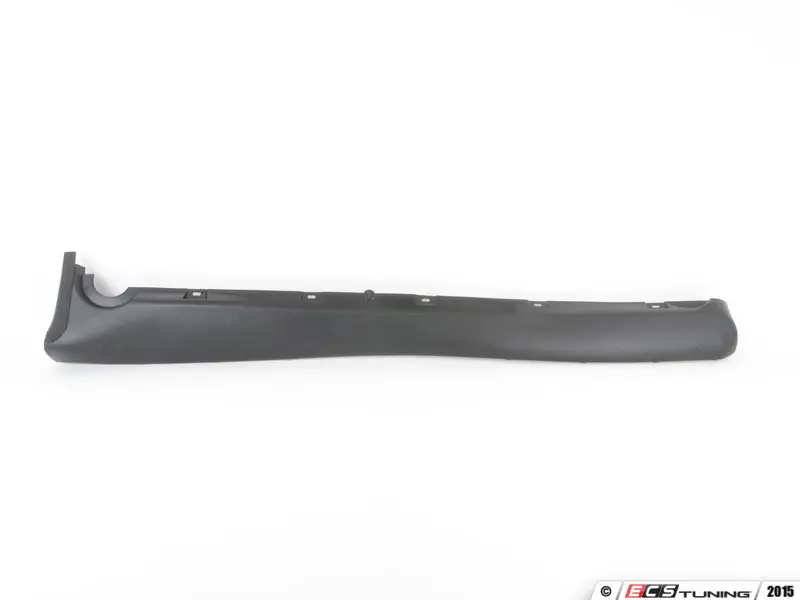 Genuine Porsche - 9965043630001C - Left Side Skirt - Satin Black
