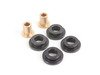 ES#2952235 - 003929ecs04KT - Solid Shifter Cable Bushing Upgrade Kit - Round 8.0mm (F2B) - Round 8.0mm (S2S) - Tighten your shifter and stop missing shifts with ECS Billet and Bronze shifter bushings! - ECS - Audi