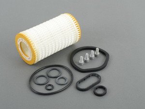 ES#2795835 - 1121840061KT2 -  Oil Filter Housing And Oil Cooler Seal Kit - Level 2 - Includes all seals and hardware required to reseal your oil filter housing and oil cooler - Includes oil filter - Genuine Mercedes Benz - Mercedes Benz