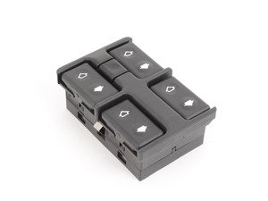 ES#166600 - 61311379075 - E34 Center Console Window Switch Assembly - Contains switches for all four windows - Genuine BMW - BMW