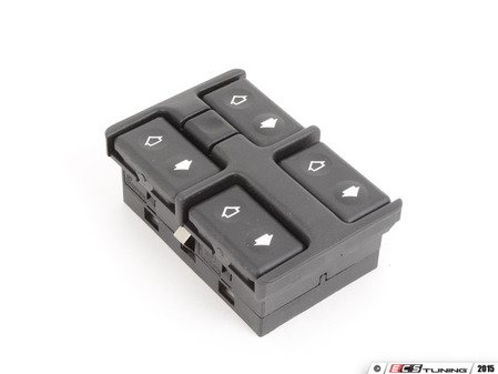 ES#166600 - 61311379075 - E34 Center Console Window Switch Assembly - Contains switches for all four windows - Genuine BMW - BMW