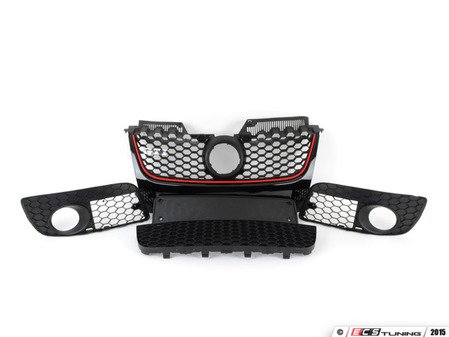 ES#2952053 - 21-9542KT - Honeycomb Style Grille Kit - (NO LONGER AVAILABLE) - Sports style matching grille set of four. Does not come with pre-drilled holes for a front license plate. - Bremmen Parts - 