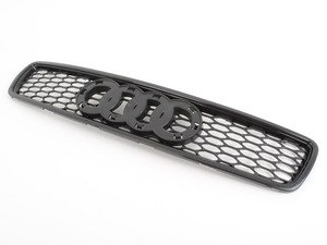 ES#2575591 - yt601201ph - RS4 Mesh Style Upper Grille - Black - Add a sleek Euro look with this black grille - ECS - Audi