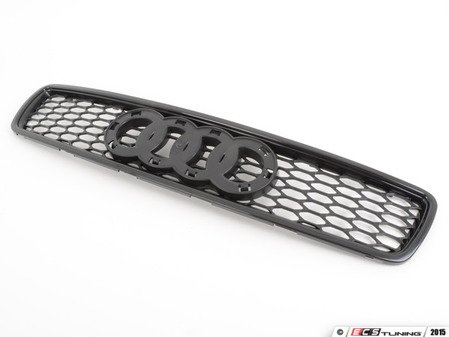 ES#2575591 - yt601201ph - RS4 Mesh Style Upper Grille - Black - Add a sleek Euro look with this black grille - ECS - Audi