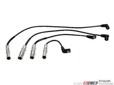 ES#8447 - 09839 - Ignition Wire Set - From an original equipment supplier. - Bosch - 