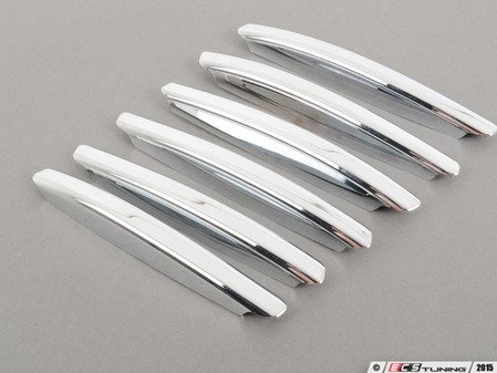 ES#2709436 - W166HVS - Chrome Hood Vent Trim - Set Of Six (6) - URO - Mercedes Benz