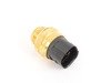 ES#2814287 - 1H0959481B - Radiator Fan Switch - Black - Square connector with rounded ends (95-102c) - Hamburg Tech - Audi