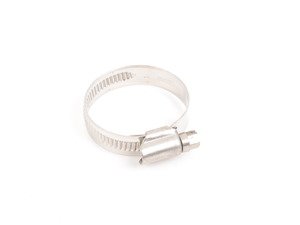 ES#2785153 - 003402ECS06A-09 - 1/2"(12mm) Band Hose Clamp - 25-40mm - German-style 304 stainless hose clamp - ECS - Audi BMW Volkswagen Mercedes Benz MINI Porsche
