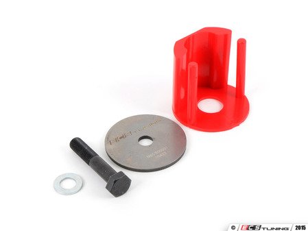 ES#6617 - 1K0198000R - Dogbone Mount Insert Kit - Red - Smoother shifts and better throttle response in minutes - ECS - Volkswagen