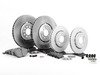 ES#2723027 - 1J0615301AABKT - Front & Rear Brake Service Kit - Featuring ECS rotors, Brembo front and rear pads, and hardware - Assembled By ECS - Volkswagen