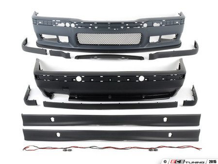 ES#2862388 - ecsm3bodyktKT - M3 Replica Body Kit - Includes front and rear bumpers, plus side skirts. Give your non-M the M3 treatment! - ECS - BMW