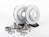 ES#2762929 - 33416760058KT - Rear Hub Conversion Kit  - Reduces rear hub offset by 10mm to allow better fitment for more wheel and tire combos - Assembled By ECS - BMW