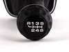 ES#2090735 - 1K0064285G - Retro GTI Manual Shift Knob - (NO LONGER AVAILABLE) - 6 speed shift pattern - Genuine Volkswagen Audi - 