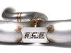 ES#2918649 - 003358ECS01-01KT - MK6 GTI 2.0T 3.0" Valved Turbo Back Exhaust System - Chrome, Swivel Tips - ECS evolutionary design and manufacturing, blending with raw emotion, desire and passion, creating a truly unique driving experience - ECS - 