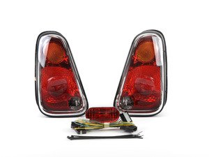 ES#174015 - 63210309436 - Euro Rear 2005+ Tail Light Retrofit Kit - (NO LONGER AVAILABLE) - For older taillight conversion to newer Euro design - Genuine European Mini - 