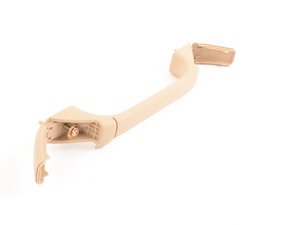 ES#86672 - 51168203985 - E36 Rear Headliner Handle - Left - Beige, located above the rear driver seat in the headliner - Genuine BMW - BMW