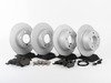 ES#2837277 - 34116757751KT6 - Front & Rear Brake Service Kit - Featuring Meyle Platinum rotors and ECS DD23 ceramic brake pads. - Assembled By ECS - BMW