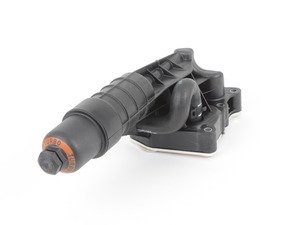 ES#2716618 - 2711801410 - Oil Filter Housing Assembly - Does not include oil filter or o-ring - Genuine Mercedes Benz - Mercedes Benz