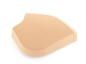 ES#1732329 - 20372702881A26 - Front Right Door Speaker Cover - Java (Color Code 1A26) - Genuine Mercedes Benz - Mercedes Benz