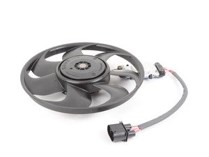 ES#452446 - 8K0959455E - A/C Condenser Fan - Smaller diameter fan on the right side - Genuine Volkswagen Audi - Audi