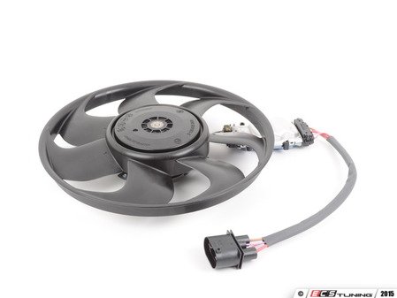 ES#452446 - 8K0959455E - A/C Condenser Fan - Smaller diameter fan on the right side - Genuine Volkswagen Audi - Audi