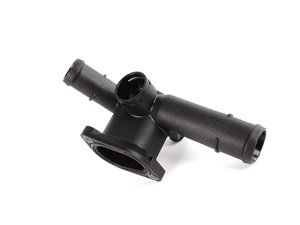 ES#279312 - 06A121132 - Coolant Flange - Located on the driver side of the cylinder head - Genuine Volkswagen Audi - Volkswagen