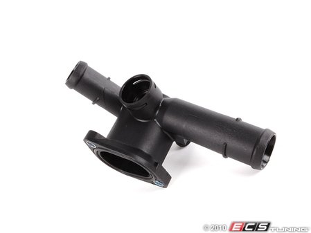 ES#279312 - 06A121132 - Coolant Flange - Located on the driver side of the cylinder head - Genuine Volkswagen Audi - Volkswagen