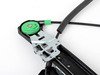 ES#2828512 - 51337020659PRM -  Upgraded Front Window Regulator - Left - With ball bearing pulleys and lifetime warranty. Does not include window motor. - URO Premium - BMW