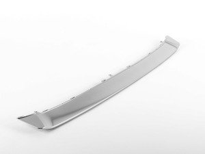 ES#2740345 - 8V58071103Q7 - Front Lower Lip Spoiler - Aluminum  - Accent your grille with this lower spoiler - Genuine Volkswagen Audi - Audi