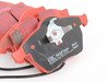 ES#2918514 - DP31114CKT1 - Front & Rear RedStuff Brake Pad Kit - High performance street pad featuring Kevlar technology, includes front and rear pads - EBC - Audi Volkswagen