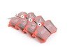 ES#2918514 - DP31114CKT1 - Front & Rear RedStuff Brake Pad Kit - High performance street pad featuring Kevlar technology, includes front and rear pads - EBC - Audi Volkswagen