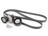 ES#2762719 - 0139977492KT - Accessory Belt Kit - Level 2 - Includes Accessory Belt And Belt Tensioner And Idler Pulley - Assembled By ECS - Mercedes Benz