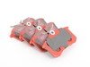 ES#2918514 - DP31114CKT1 - Front & Rear RedStuff Brake Pad Kit - High performance street pad featuring Kevlar technology, includes front and rear pads - EBC - Audi Volkswagen