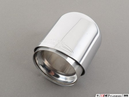 ES#2805437 - 18302355304 - JCW Tuning Kit Exhaust Tip - Chrome - JCW logo tips for the tuning exhaust - Genuine MINI - MINI
