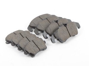 ES#2637073 - 8K0698151HKT1 - Front & Rear Semi-Metallic Brake Pad Set - Semi-metallic brake pad kit to restore your stopping power in all four corners! - Vaico - Audi