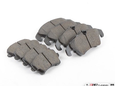 ES#2637073 - 8K0698151HKT1 - Front & Rear Semi-Metallic Brake Pad Set - Semi-metallic brake pad kit to restore your stopping power in all four corners! - Vaico - Audi