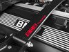 ES#2919302 - 004495ECS03B - Wrinkle Black Aluminum Strut Bar Kit - Reduces chassis flex and protects strut towers from deformation. Featuring red ECS Tuning logo. - ECS - BMW
