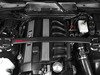 ES#2919302 - 004495ECS03B - Wrinkle Black Aluminum Strut Bar Kit - Reduces chassis flex and protects strut towers from deformation. Featuring red ECS Tuning logo. - ECS - BMW