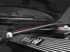 ES#2919302 - 004495ECS03B - Wrinkle Black Aluminum Strut Bar Kit - Reduces chassis flex and protects strut towers from deformation. Featuring red ECS Tuning logo. - ECS - BMW