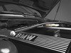 ES#2917683 - 004495ECS03A - E36 Wrinkle Black Aluminum Strut Bar Kit - Reduces chassis flex and protects strut towers from deformation. Featuring silver ECS Tuning logo. - ECS - BMW