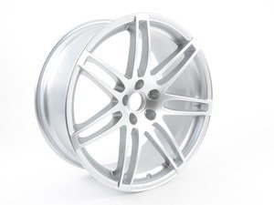 ES#2600678 - 8T0601025CM - 20" Split 7-Spoke Wheel - Priced Each - 20"x9" ET29 5x112 - Silver - Genuine Volkswagen Audi - Audi