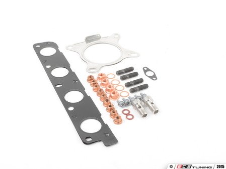ES#2593006 - 06F145757LKT - Turbocharger Installation Kit - Includes all gaskets and hardware - Assembled By ECS - Audi