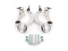 ES#2523976 - 4D0498103KT - Heavy Duty Lower Control Arm Kit - 4 Piece Kit, includes straight control arm, curved control arm and all hardware necessary for installation - Meyle HD - Volkswagen