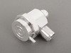 ES#1832056 - FMDV007P-AC - 007 "A Line" Diverter Valve - Machined Silver  - (NO LONGER AVAILABLE) - Side vacuum port to eliminate any space restrictions - Forge - 