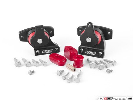 ES#2951824 - 002465ecs0101KT - ECS Performance Drivetrain Mount Kit  - Includes ECS Polyurethane Dogbone Insert Bushings, Engine and Trans Mounts & Installation Hardware - ECS - Audi Volkswagen