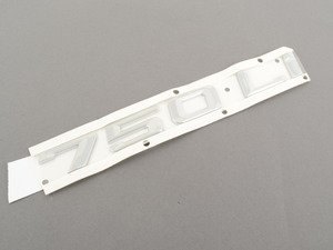 ES#79294 - 51147148195 - 750Li Badge  - Genuine BMW - BMW